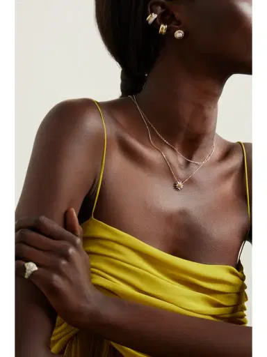 Yvonne Léon Soleil 18-karat White And Yellow Gold, Citrine And Diamond Necklace | Thumbnail 5 Yvonne Léon Soleil 18-karat White And Yellow Gold, Citrine And Diamond Necklace | Thumbnail 5