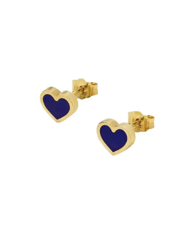 Jennifer Meyer 18-karat Gold Lapis Lazuli Earrings