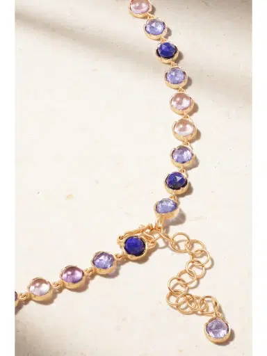 Irene Neuwirth Classic 18-karat Rose Gold Multi-stone Necklace | Thumbnail 3 Irene Neuwirth Classic 18-karat Rose Gold Multi-stone Necklace | Thumbnail 3