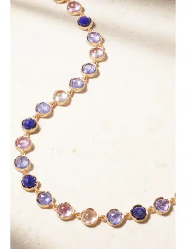 Irene Neuwirth Classic 18-karat Rose Gold Multi-stone Necklace | Thumbnail 4 Irene Neuwirth Classic 18-karat Rose Gold Multi-stone Necklace | Thumbnail 4