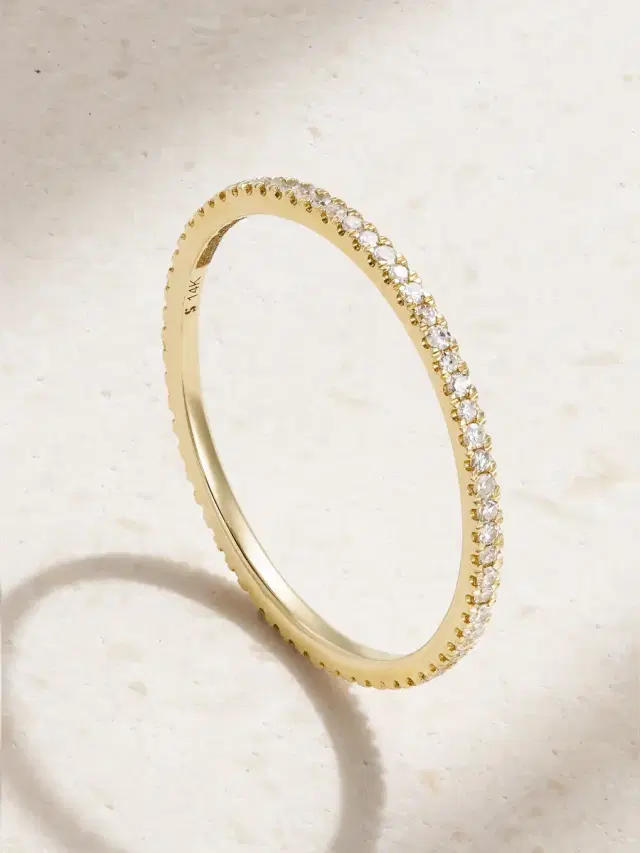 Gold Diamond Ring - 7