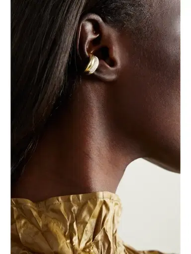 Yvonne Léon 9-karat Yellow And White Gold Diamond Ear Cuff | Thumbnail 4 Yvonne Léon 9-karat Yellow And White Gold Diamond Ear Cuff | Thumbnail 4