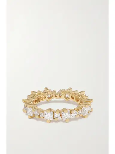 Suzanne Kalan Eternity 18-karat Gold Diamond Ring | Thumbnail 3 Suzanne Kalan Eternity 18-karat Gold Diamond Ring | Thumbnail 3