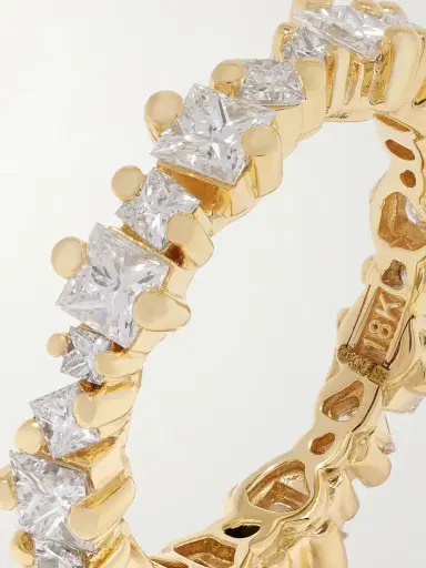 Suzanne Kalan Eternity 18-karat Gold Diamond Ring | Thumbnail 4 Suzanne Kalan Eternity 18-karat Gold Diamond Ring | Thumbnail 4