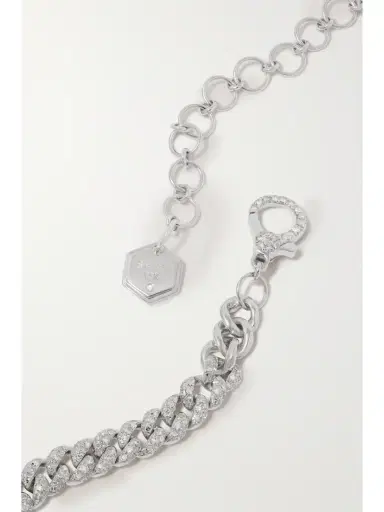 SHAY Mini 18-karat White Gold Diamond Choker | Thumbnail 3 SHAY Mini 18-karat White Gold Diamond Choker | Thumbnail 3