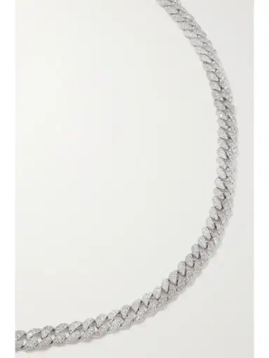 SHAY Mini 18-karat White Gold Diamond Choker | Thumbnail 4 SHAY Mini 18-karat White Gold Diamond Choker | Thumbnail 4