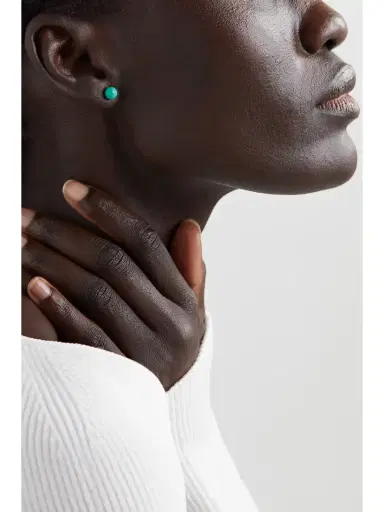 Mateo 14-karat Gold Turquoise Earrings | Thumbnail 2 Mateo 14-karat Gold Turquoise Earrings | Thumbnail 2