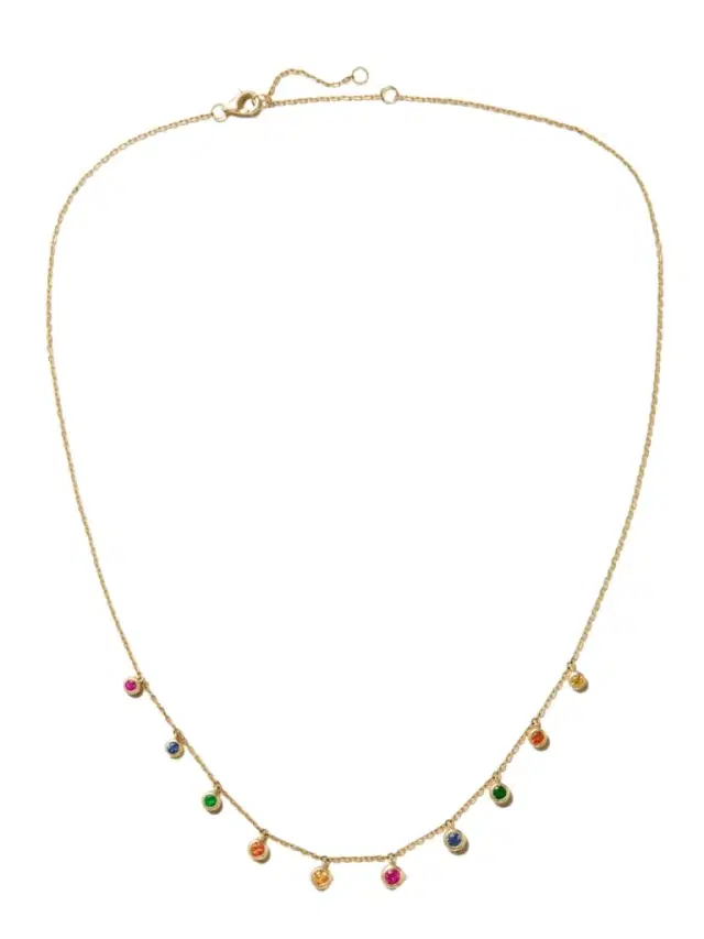 Roxanne First 14-karat Gold Sapphire Necklace