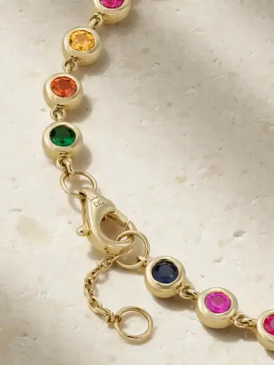 Roxanne First 14-karat Gold Sapphire Bracelet | Thumbnail 3 Roxanne First 14-karat Gold Sapphire Bracelet | Thumbnail 3