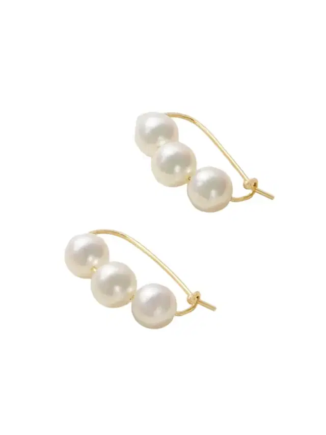 Mizuki 14-karat Gold Pearl Earrings