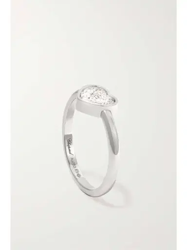 Chopard My Happy Hearts 18-karat White Gold Diamond Ring | Thumbnail 5