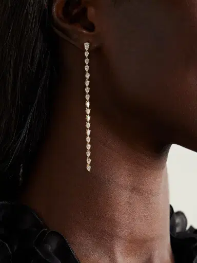 Anita Ko Olive 18-karat Gold Diamond Earrings | Thumbnail 2 Anita Ko Olive 18-karat Gold Diamond Earrings | Thumbnail 2