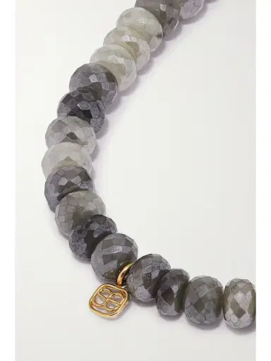 Sydney Evan Small Starburst 14-karat Gold, Silverite And Diamond Bracelet | Thumbnail 3 Sydney Evan Small Starburst 14-karat Gold, Silverite And Diamond Bracelet | Thumbnail 3