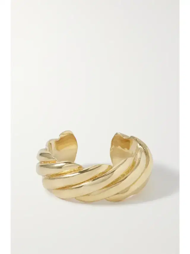 + Net Sustain Lanyard 14-karat Recycled Gold Ear Cuff