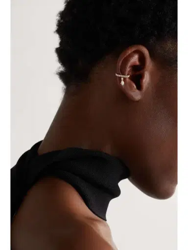 Anita Ko Daphne 18-karat Rose Gold Diamond Ear Cuff | Thumbnail 5 Anita Ko Daphne 18-karat Rose Gold Diamond Ear Cuff | Thumbnail 5