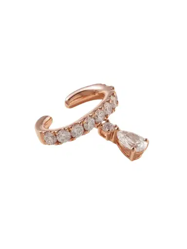 Anita Ko Daphne 18-karat Rose Gold Diamond Ear Cuff | Thumbnail 1 Anita Ko Daphne 18-karat Rose Gold Diamond Ear Cuff | Thumbnail 1