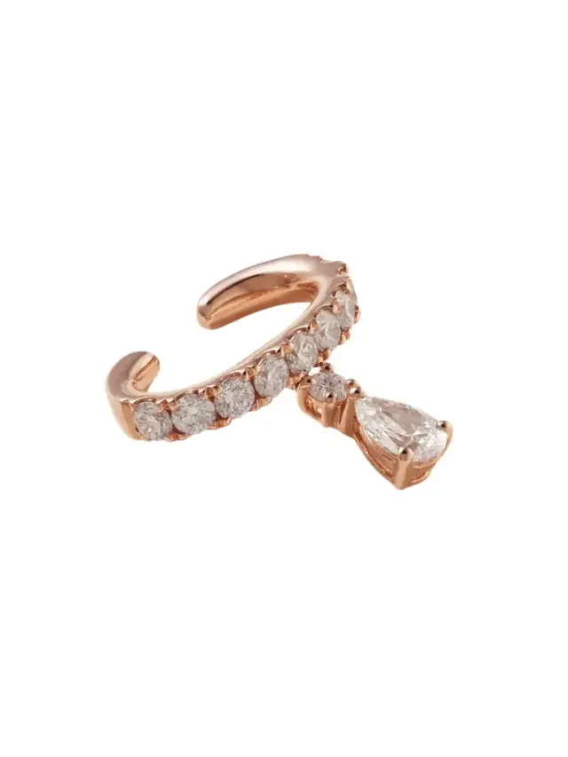 Anita Ko Daphne 18-karat Rose Gold Diamond Ear Cuff
