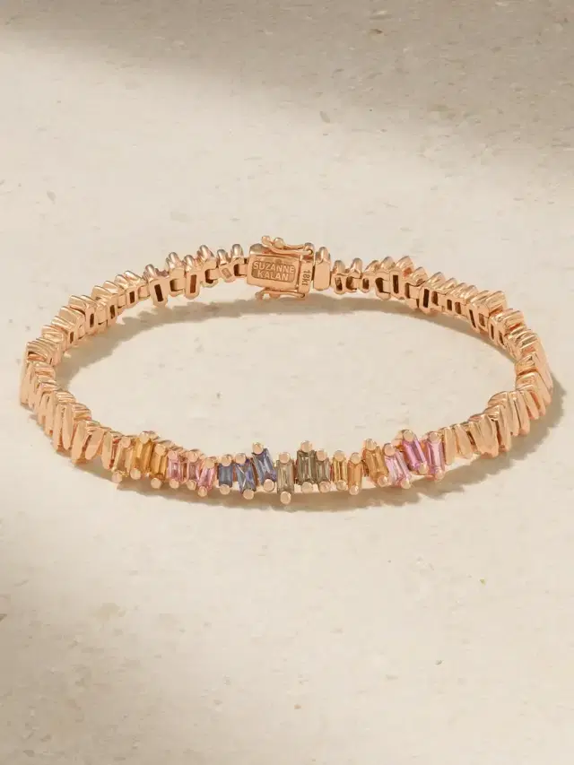 18-karat Rose Gold Sapphire Bracelet