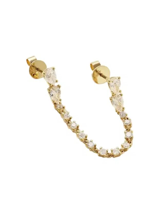 Anita Ko Daphne 18-karat Gold Diamond Single Earring