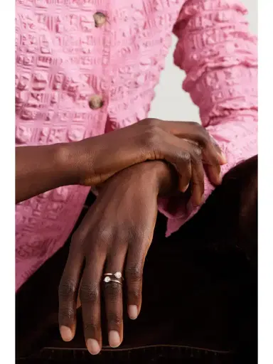 Pomellato 18-karat Rose And White Gold Diamond Ring | Thumbnail 2 Pomellato 18-karat Rose And White Gold Diamond Ring | Thumbnail 2