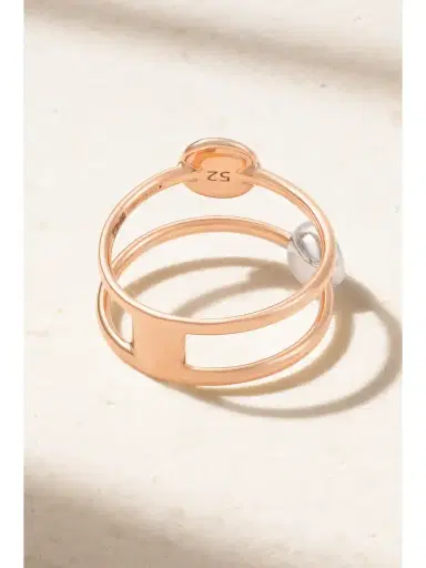 Pomellato 18-karat Rose And White Gold Diamond Ring | Thumbnail 3 Pomellato 18-karat Rose And White Gold Diamond Ring | Thumbnail 3