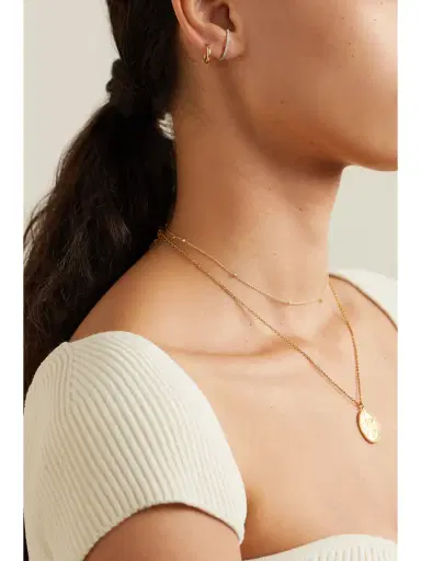 STONE AND STRAND Suspender 10-karat Gold Diamond Earring | Thumbnail 2 STONE AND STRAND Suspender 10-karat Gold Diamond Earring | Thumbnail 2