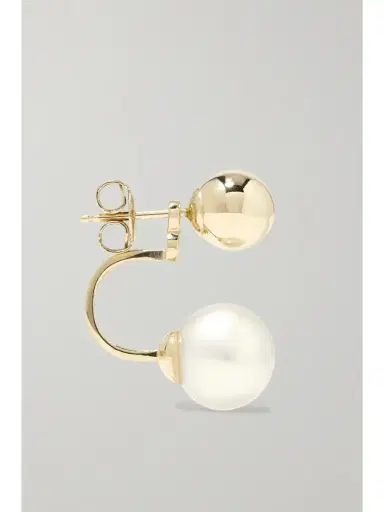 Mateo 14-karat Gold Pearl Earrings | Thumbnail 3 Mateo 14-karat Gold Pearl Earrings | Thumbnail 3