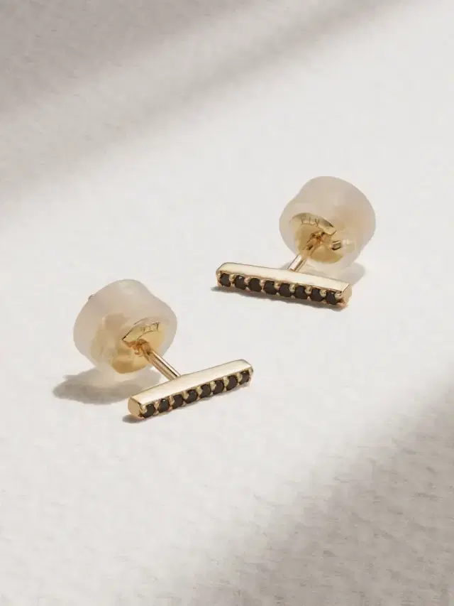 14-karat Recycled Gold Diamond Earrings