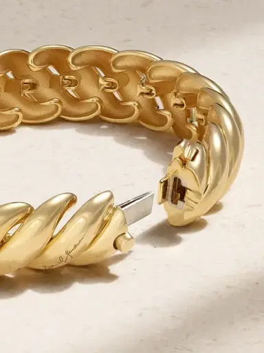 David Yurman Sculpted Cable 18-karat Gold Bracelet | Thumbnail 3