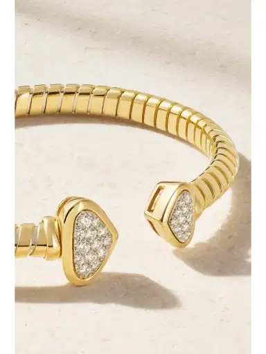 Marina B Trisolina Small 18-karat Gold Diamond Bracelet | Thumbnail 3