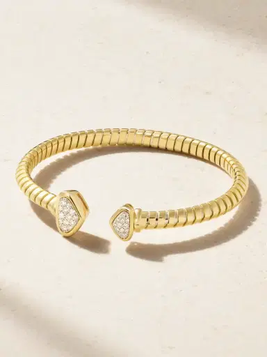 Marina B Trisolina Small 18-karat Gold Diamond Bracelet | Thumbnail 1