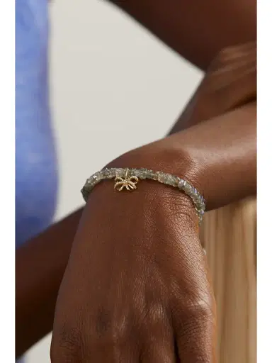 Sydney Evan 14-karat Gold, Labradorite And Diamond Bracelet | Thumbnail 2 Sydney Evan 14-karat Gold, Labradorite And Diamond Bracelet | Thumbnail 2