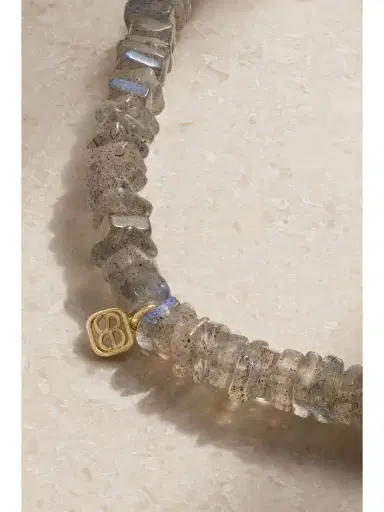Sydney Evan 14-karat Gold, Labradorite And Diamond Bracelet | Thumbnail 3 Sydney Evan 14-karat Gold, Labradorite And Diamond Bracelet | Thumbnail 3