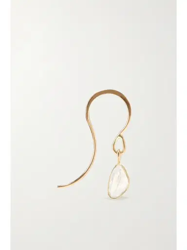 Melissa Joy Manning 14-karat Recycled Gold Moonstone Earrings | Thumbnail 3 Melissa Joy Manning 14-karat Recycled Gold Moonstone Earrings | Thumbnail 3