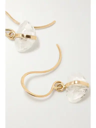 Melissa Joy Manning 14-karat Recycled Gold Moonstone Earrings | Thumbnail 5 Melissa Joy Manning 14-karat Recycled Gold Moonstone Earrings | Thumbnail 5