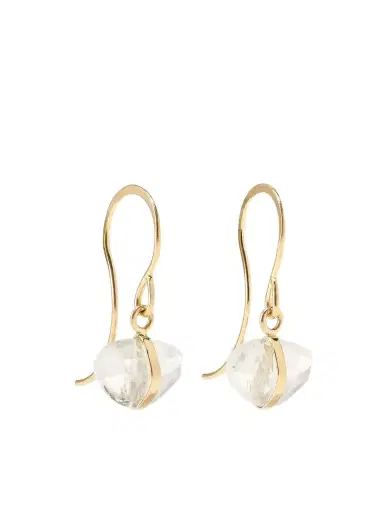 Melissa Joy Manning 14-karat Recycled Gold Moonstone Earrings | Thumbnail 1 Melissa Joy Manning 14-karat Recycled Gold Moonstone Earrings | Thumbnail 1