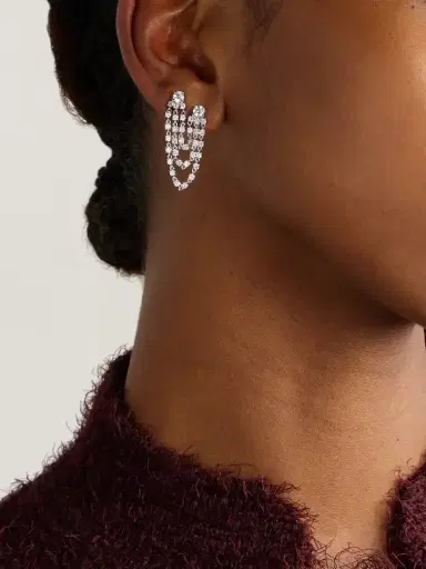 Anita Ko Bianca 18-karat White Gold Diamond Single Earring | Thumbnail 2
