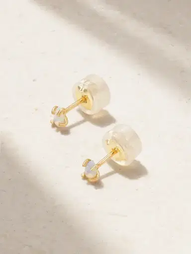 Melissa Joy Manning 14-karat Recycled Gold Opal Earrings | Thumbnail 1 Melissa Joy Manning 14-karat Recycled Gold Opal Earrings | Thumbnail 1