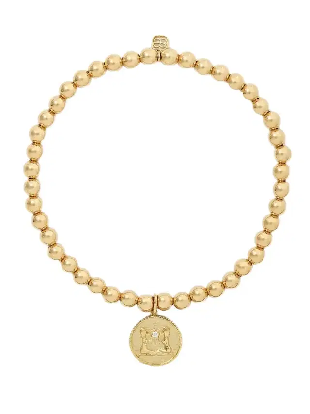 Sydney Evan Gemini 14-karat Gold Diamond Bracelet