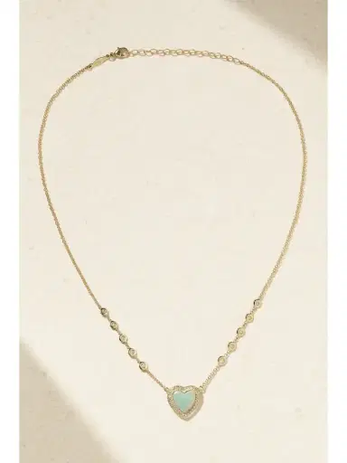 Jacquie Aiche 14-karat Gold, Diamond And Opal Necklace | Thumbnail 4 Jacquie Aiche 14-karat Gold, Diamond And Opal Necklace | Thumbnail 4