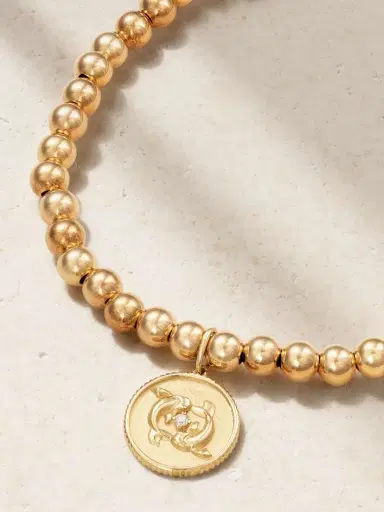 Sydney Evan Pisces 14-karat Gold Diamond Bracelet | Thumbnail 4 Sydney Evan Pisces 14-karat Gold Diamond Bracelet | Thumbnail 4