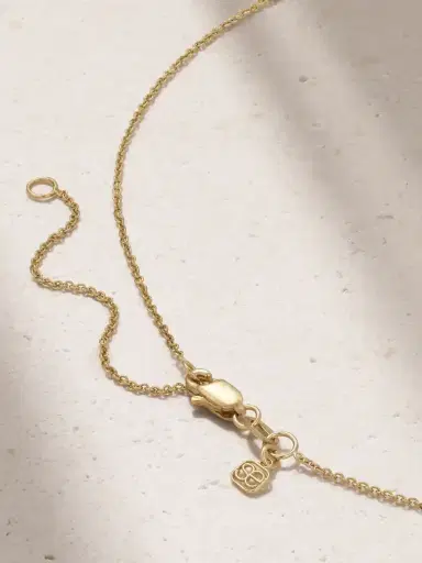 Sydney Evan Small Flying Butterfly 14-karat Gold Diamond Necklace | Thumbnail 3