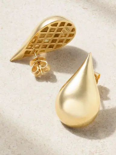 Mateo Water Droplet 14-karat Gold Earrings | Thumbnail 3 Mateo Water Droplet 14-karat Gold Earrings | Thumbnail 3