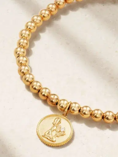 Sydney Evan Virgo 14-karat Gold Diamond Bracelet | Thumbnail 4 Sydney Evan Virgo 14-karat Gold Diamond Bracelet | Thumbnail 4
