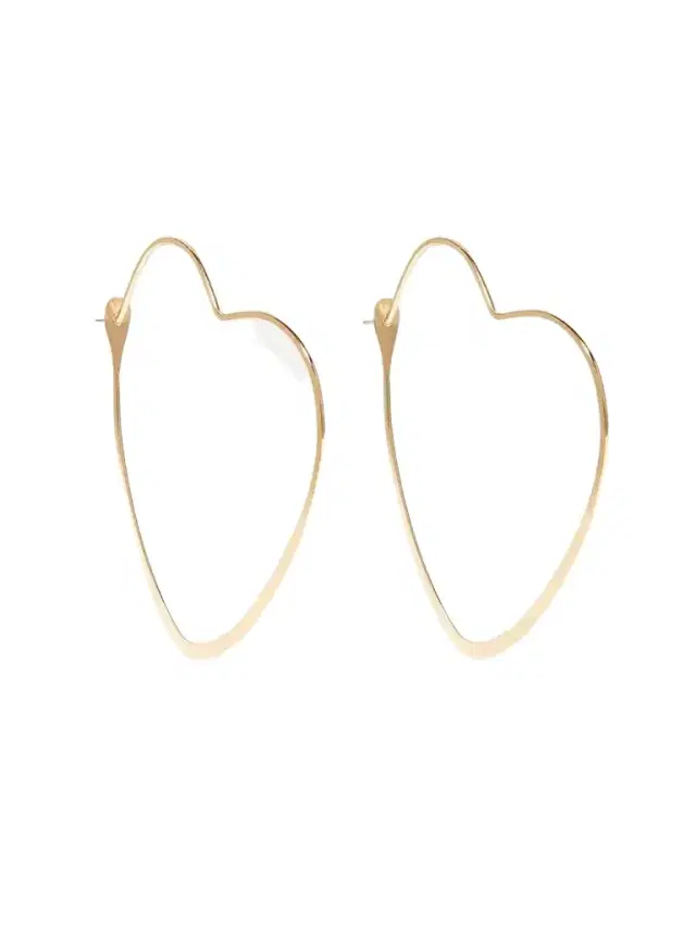 Melissa Joy Manning 14-karat Gold Hoop Earrings