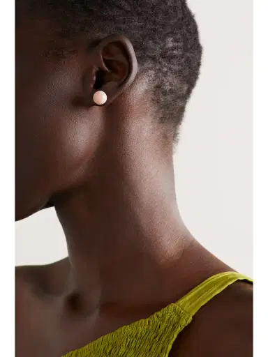 Irene Neuwirth Large Gumball 18-karat Rose Gold Opal Earrings | Thumbnail 2