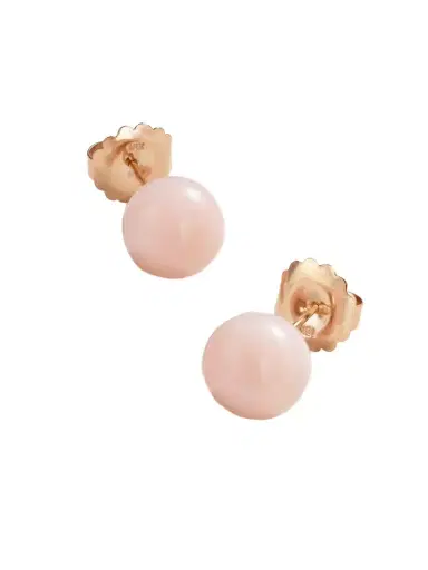 Irene Neuwirth Large Gumball 18-karat Rose Gold Opal Earrings | Thumbnail 1