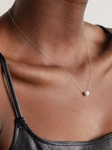 Mateo 14-karat Gold Pearl Necklace | Thumbnail 2 Mateo 14-karat Gold Pearl Necklace | Thumbnail 2