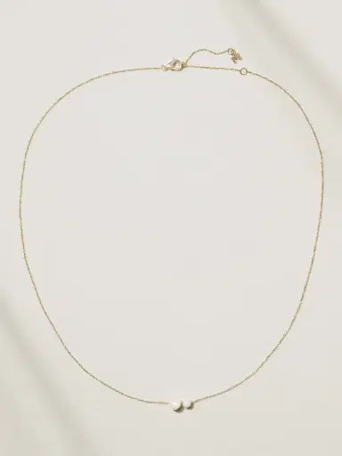 Mateo Duo 14-karat Gold Pearl Necklace | Thumbnail 4