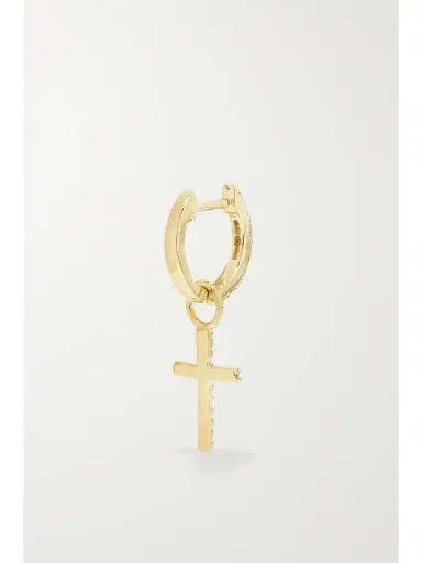 Mateo 14-karat Gold Diamond Hoop Earrings | Thumbnail 4 Mateo 14-karat Gold Diamond Hoop Earrings | Thumbnail 4